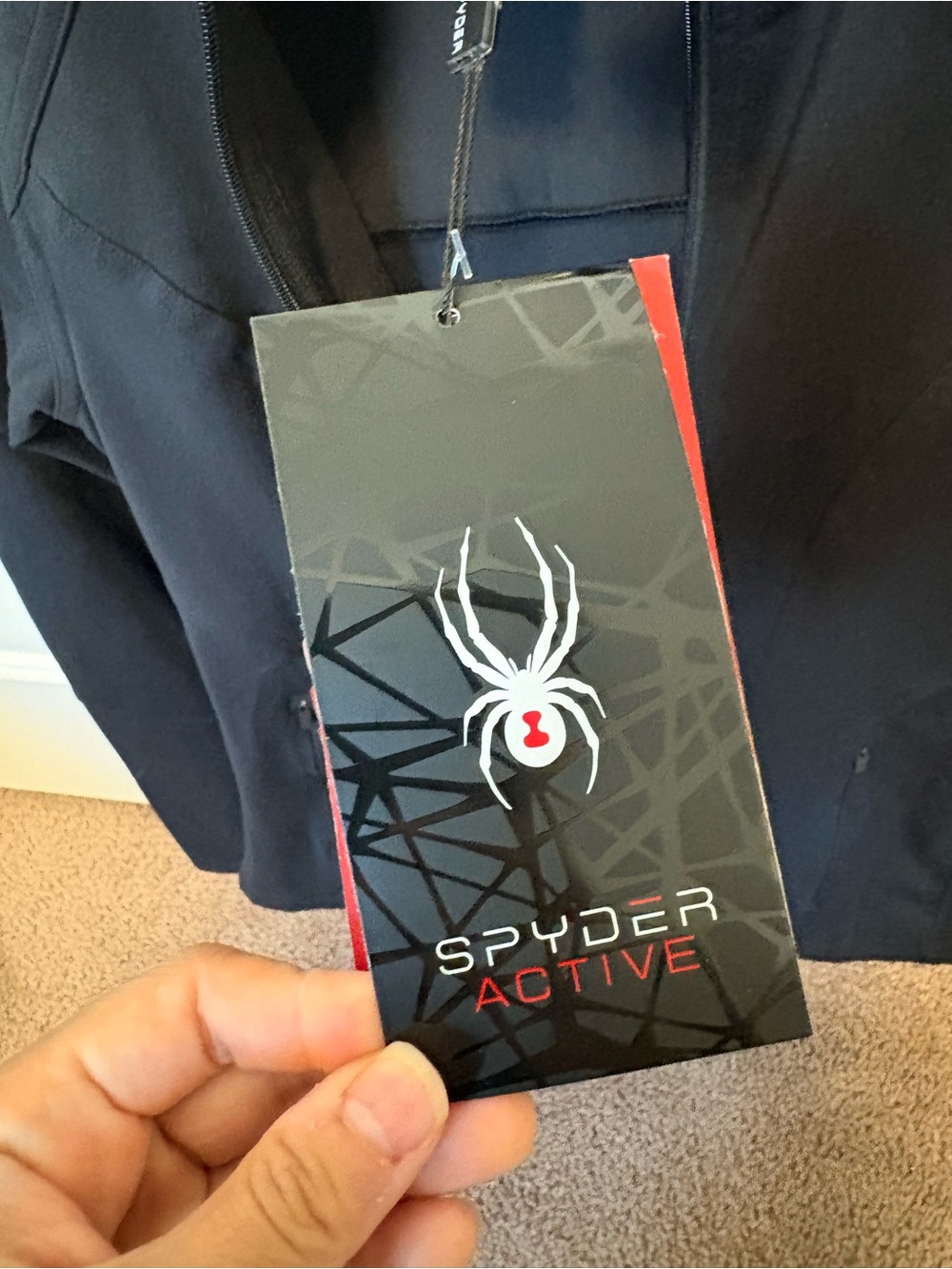 NWT Spyder Active Women’s Full Zip Performance Jacket Small Black - Picture 9 of 11